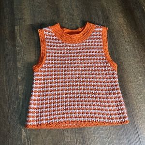 Zara knit vest tank top